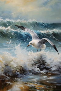 harry_S_wide_shot._acrylic_paint._Seagull_above_the_waves._soft_cd6b0c98-78cc-4e80-bbce-c8246ba6a4ab